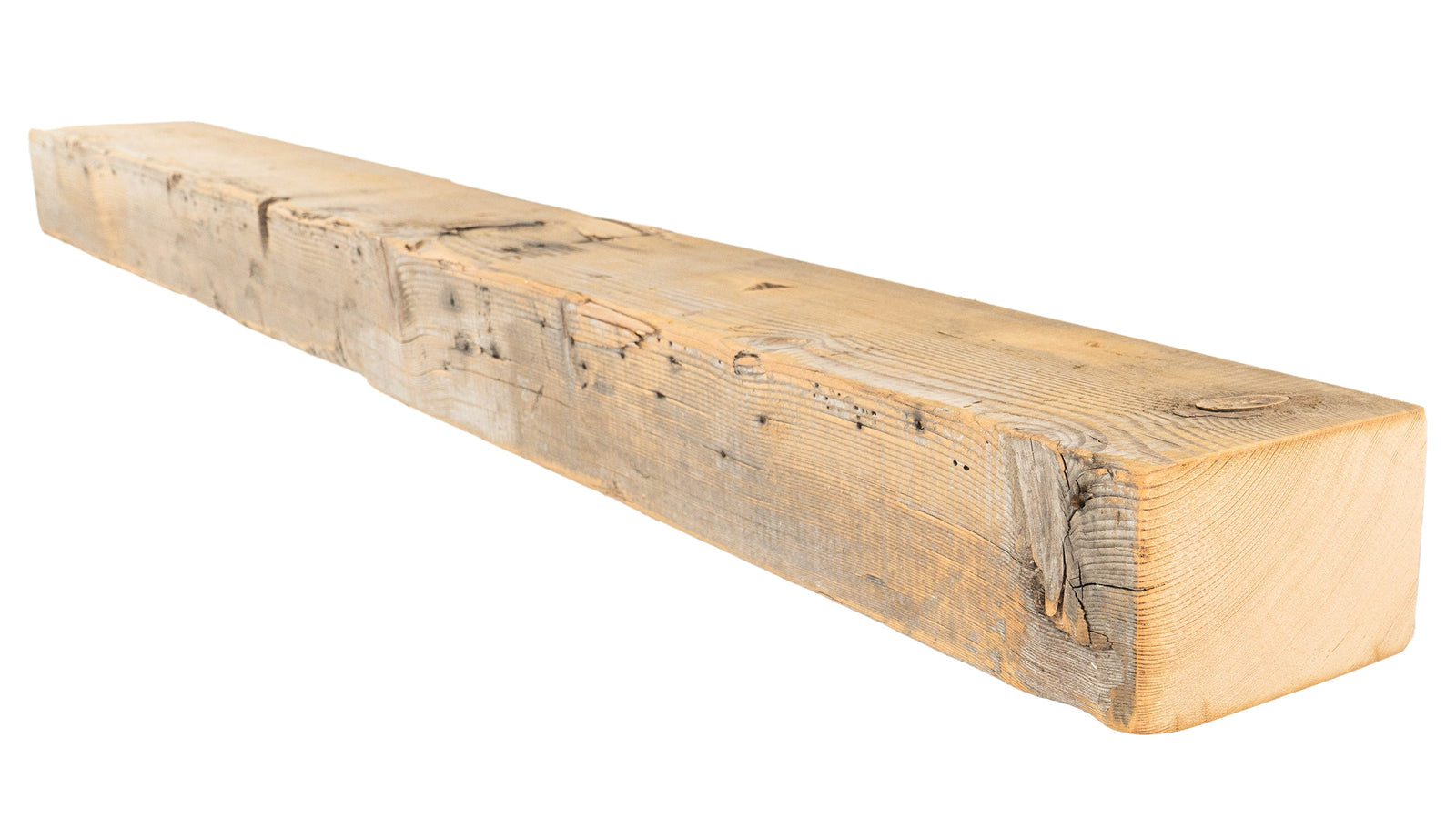 Reclaimed Wood Fireplace Mantel - Dakota Timber Co - Fireplace Mantels