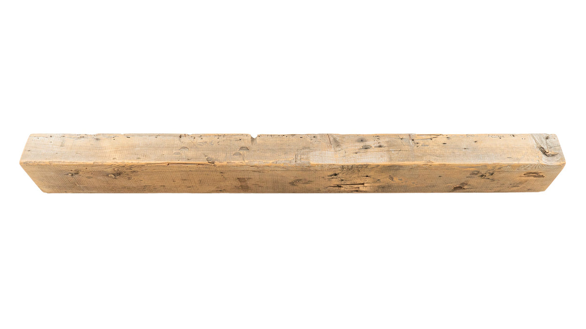 Reclaimed Wood Fireplace Mantel - Dakota Timber Co - Fireplace Mantels