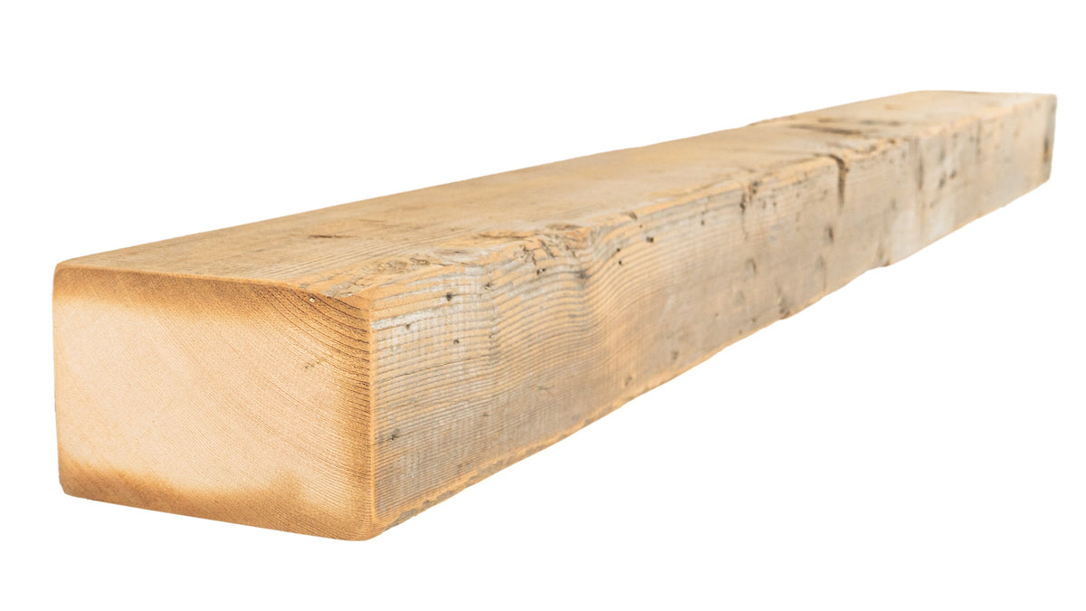 Reclaimed Wood Fireplace Mantel - Dakota Timber Co - Fireplace Mantels