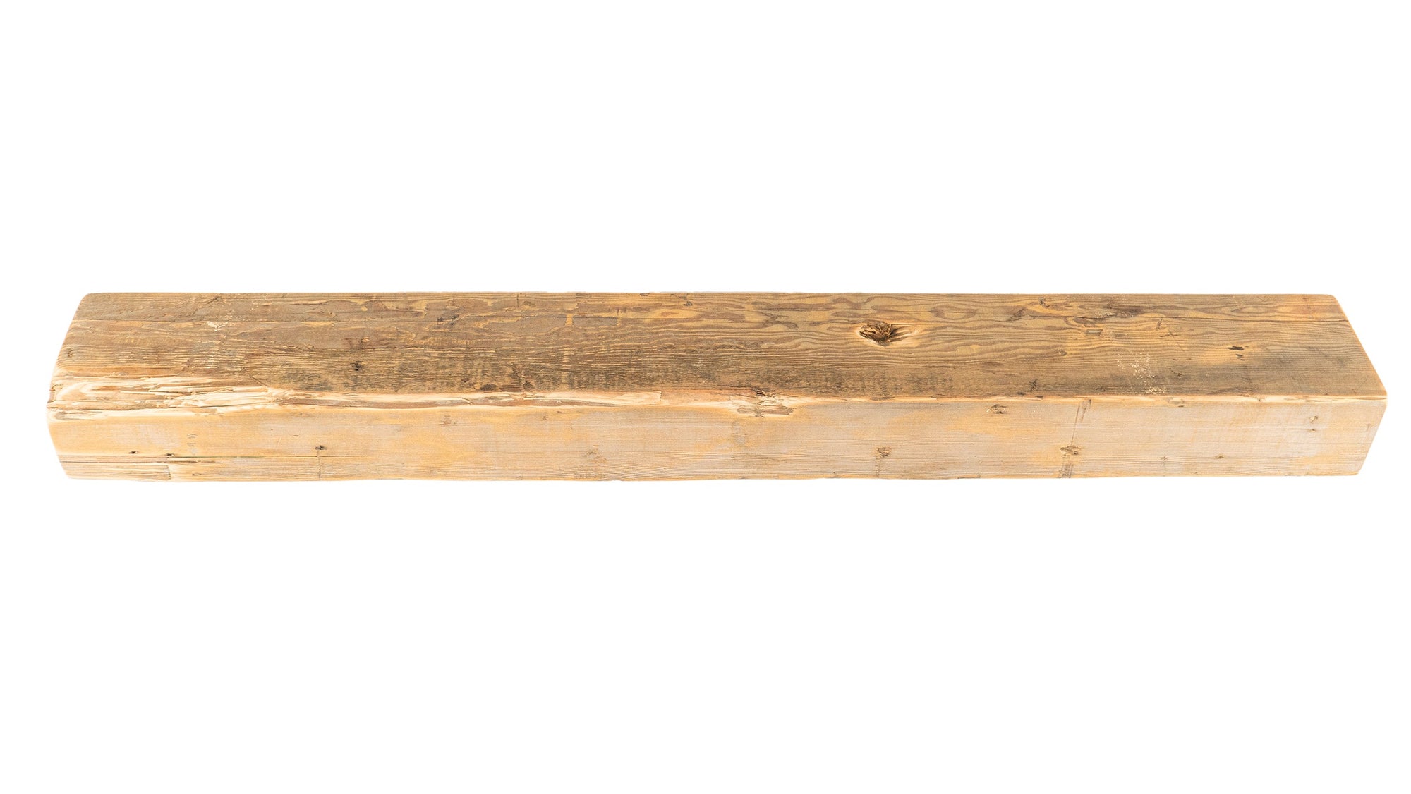 Reclaimed Wood Fireplace Mantel - Dakota Timber Co - Fireplace Mantels