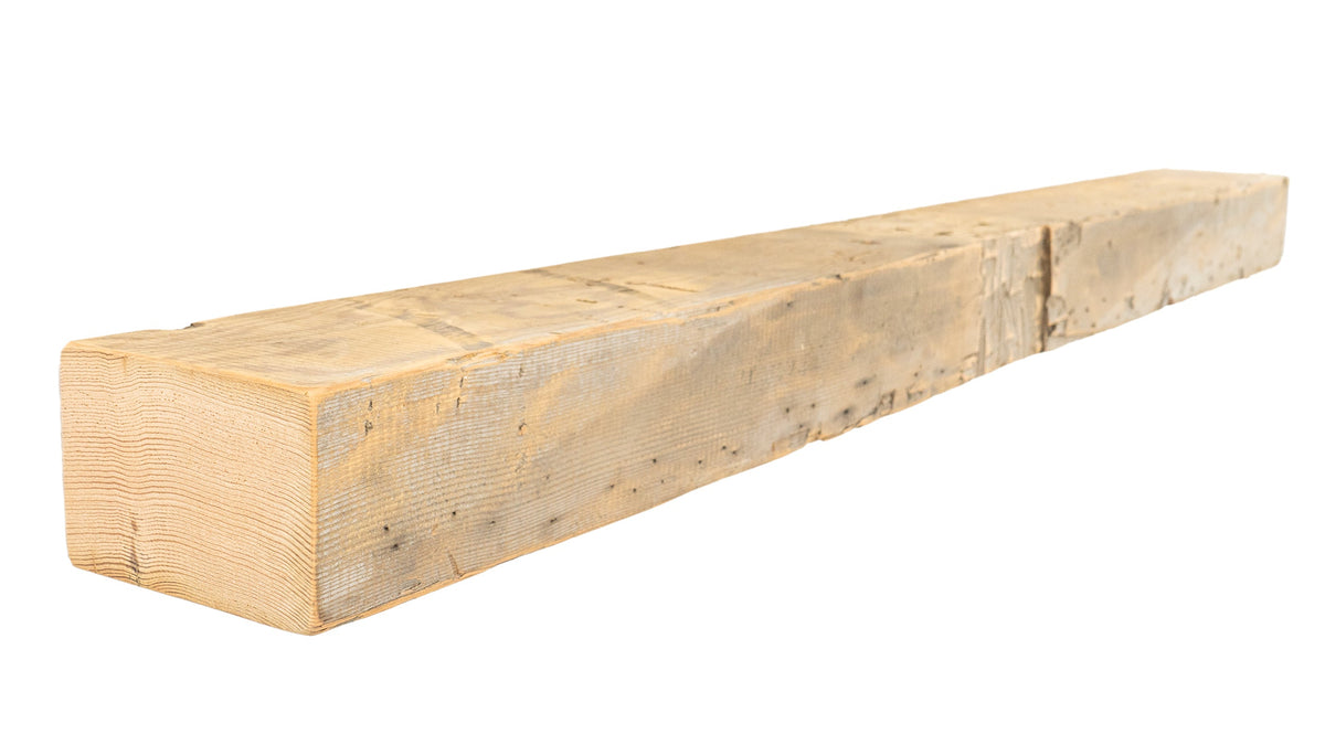 Reclaimed Wood Fireplace Mantel - Dakota Timber Co - Fireplace Mantels
