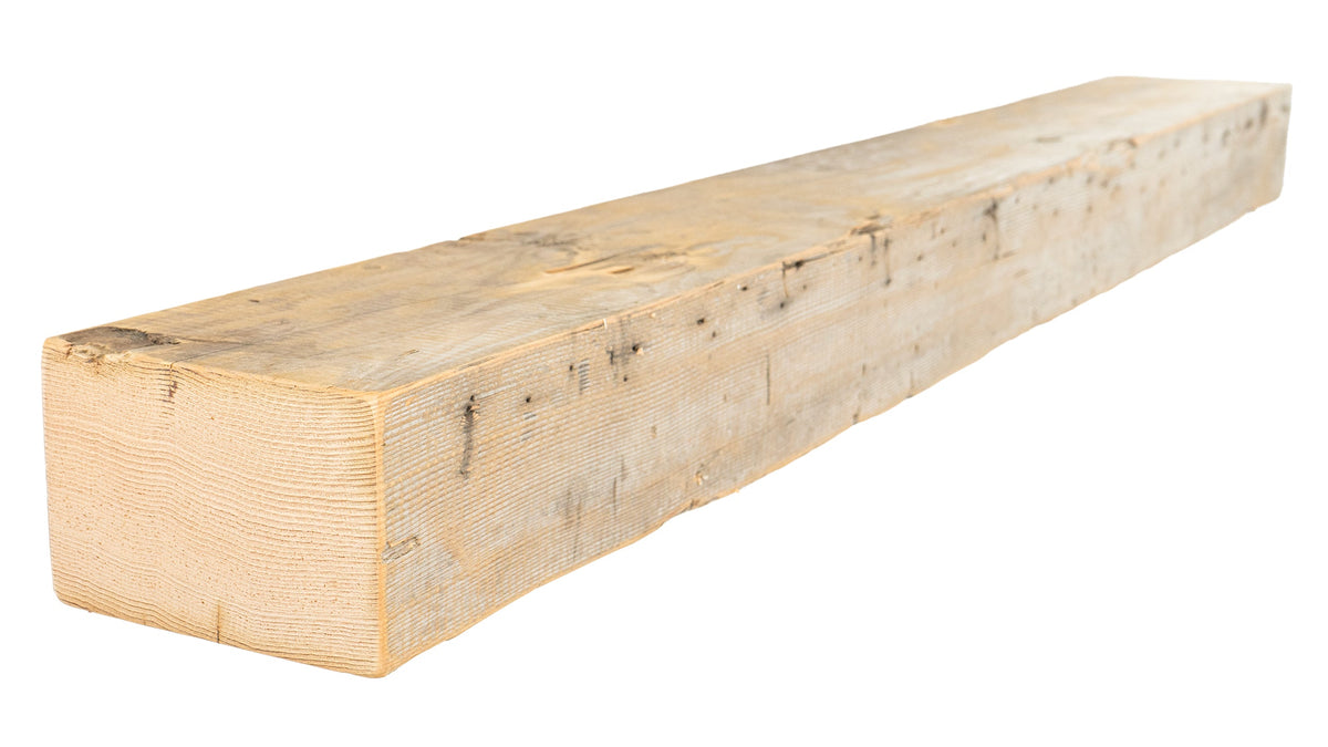 Reclaimed Wood Fireplace Mantel - Dakota Timber Co - Fireplace Mantels