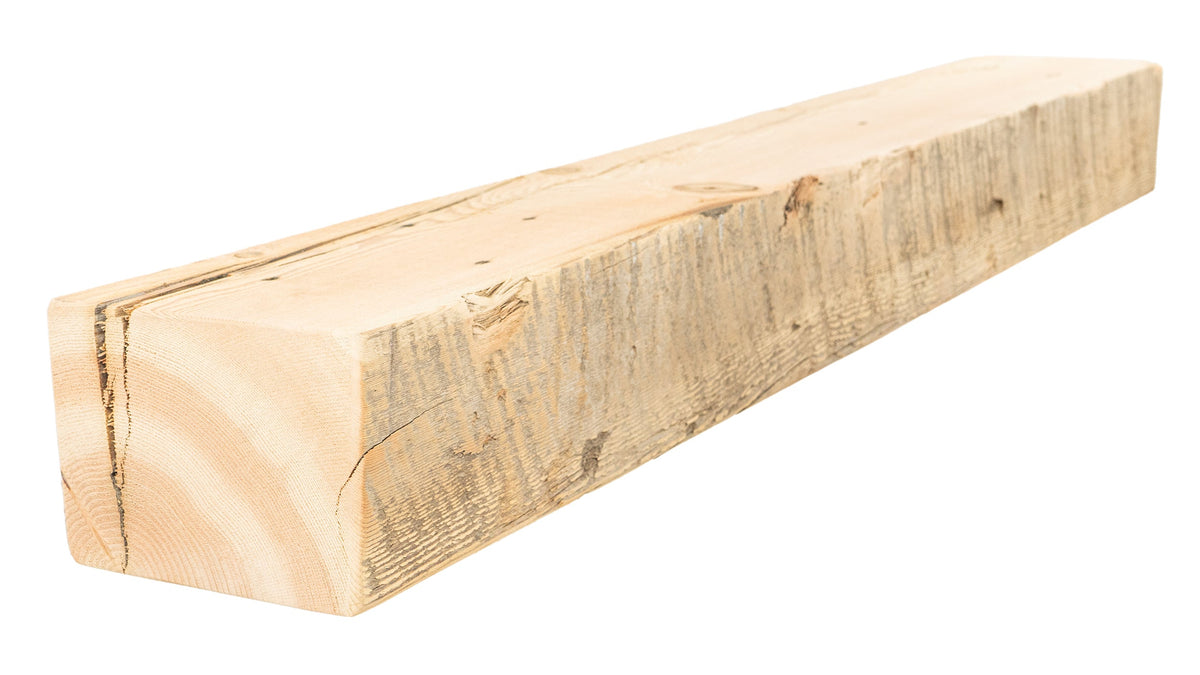 Reclaimed Wood Fireplace Mantel - Dakota Timber Co - Fireplace Mantels