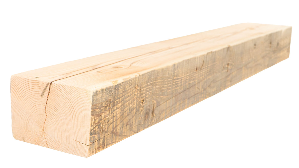Reclaimed Wood Fireplace Mantel - Dakota Timber Co - Fireplace Mantels