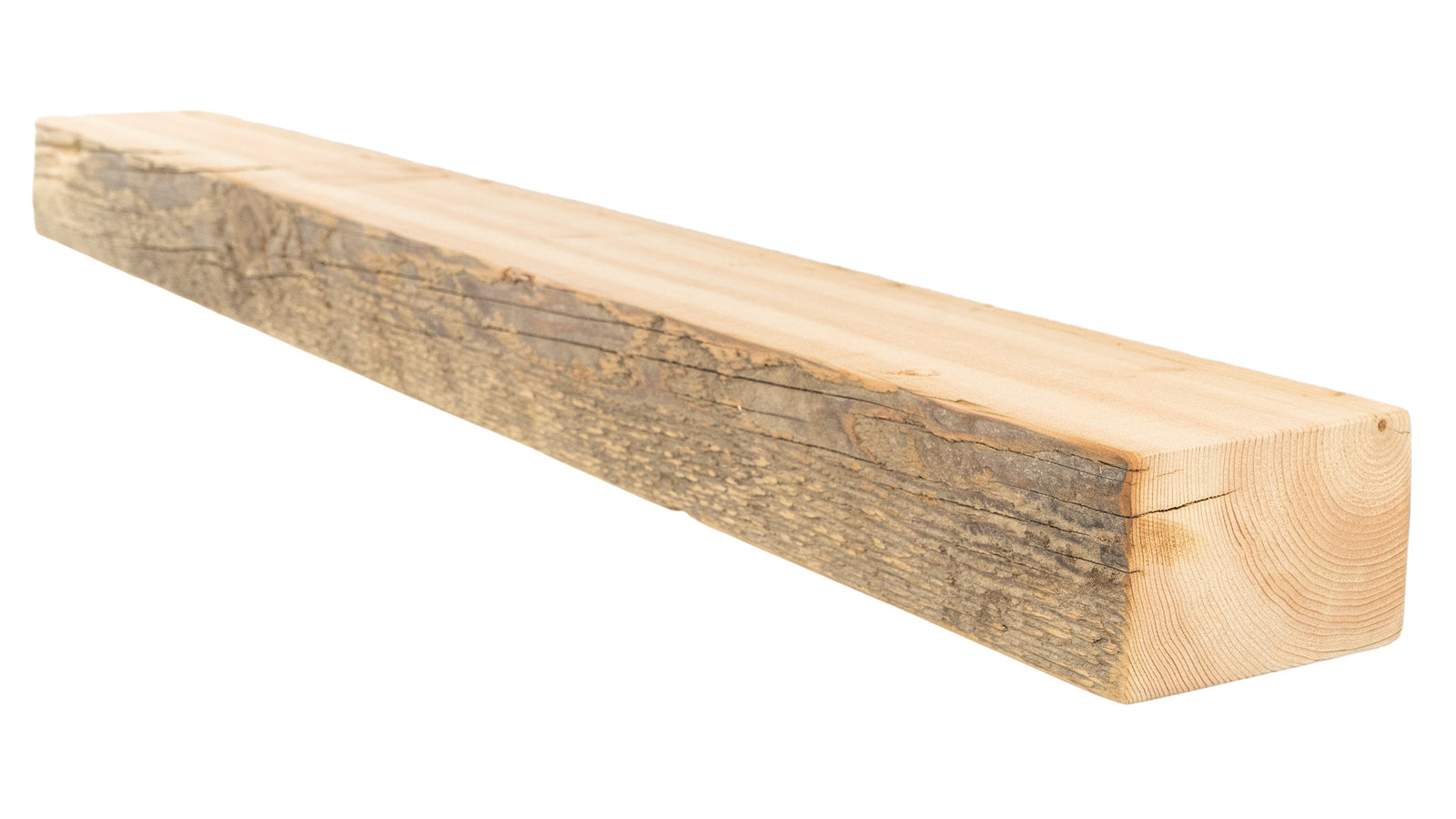 Reclaimed Wood Fireplace Mantel - Dakota Timber Co - Fireplace Mantels