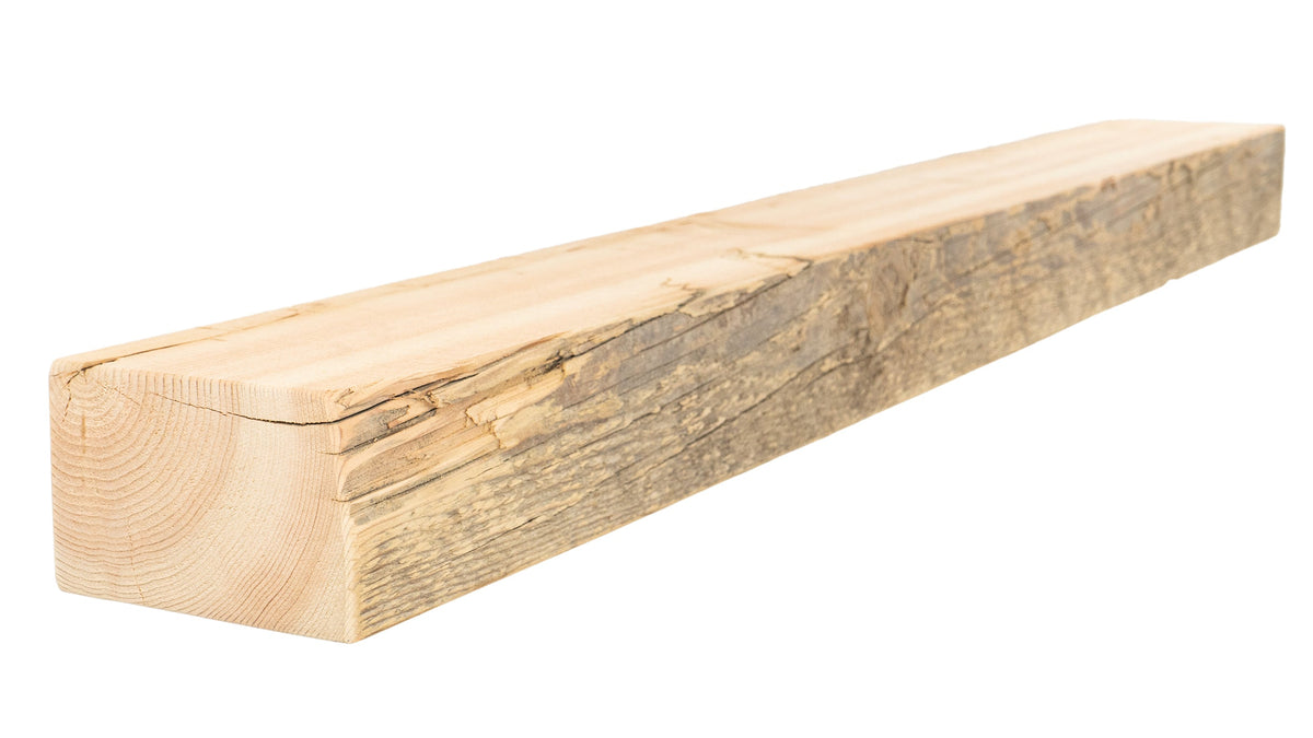 Reclaimed Wood Fireplace Mantel - Dakota Timber Co - Fireplace Mantels
