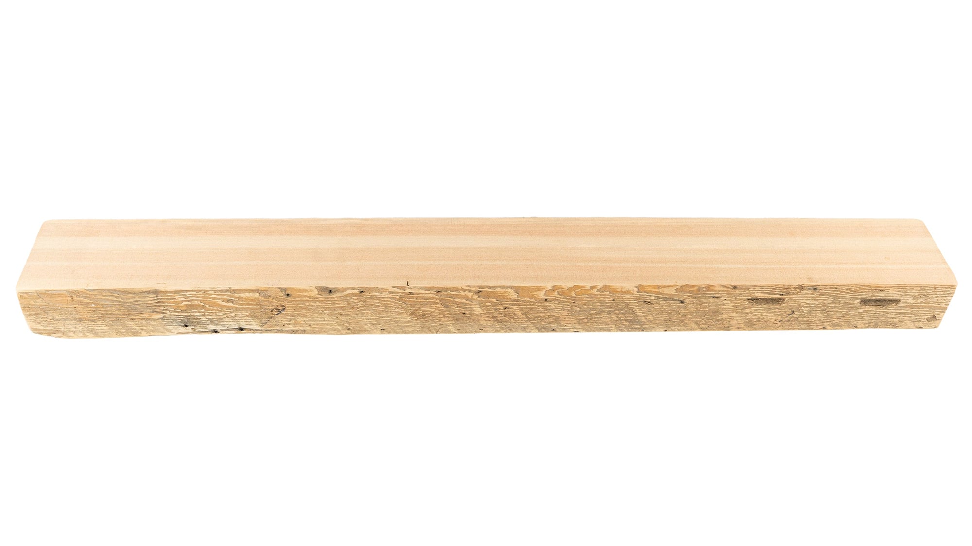 Reclaimed Resawn Wood Fireplace Mantel - Dakota Timber Co - Fireplace Mantels