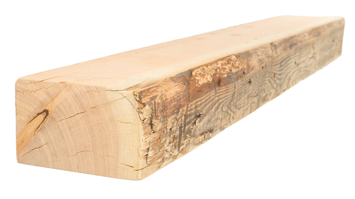 Reclaimed Wood Fireplace Mantel - Dakota Timber Co - Fireplace Mantels