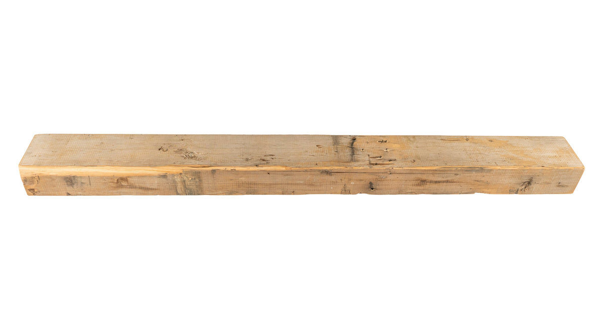 Reclaimed Wood Fireplace Mantel - Dakota Timber Co - Fireplace Mantels