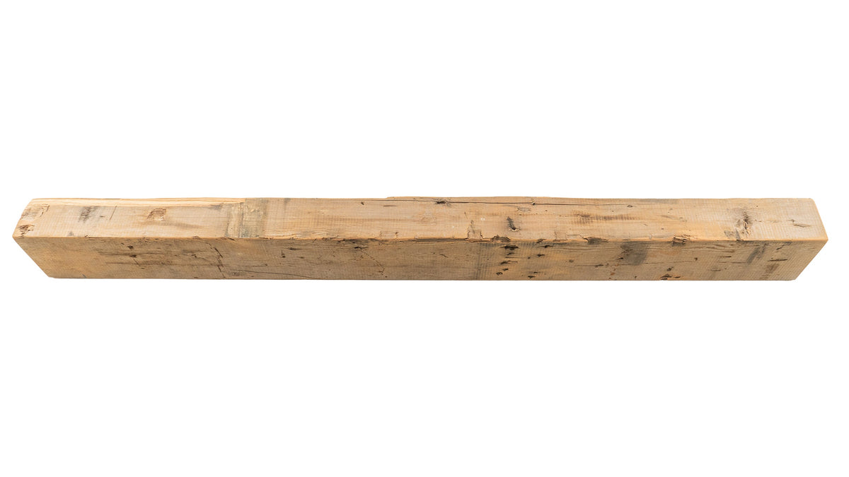 Reclaimed Wood Fireplace Mantel - Dakota Timber Co - Fireplace Mantels