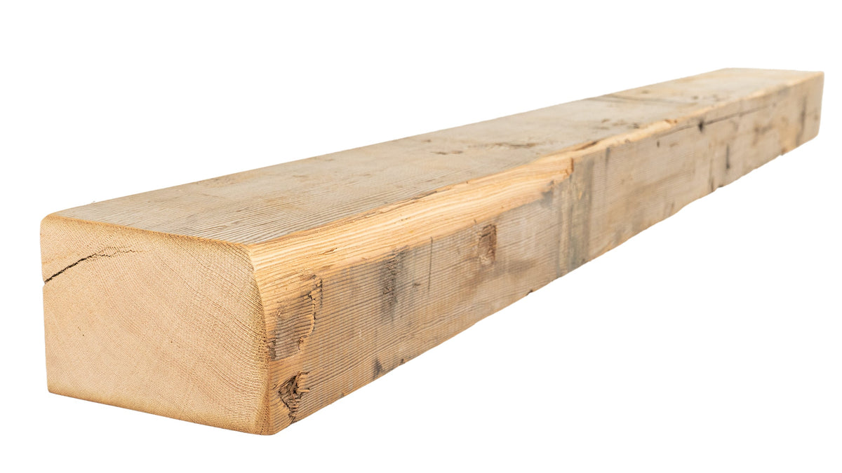 Reclaimed Wood Fireplace Mantel - Dakota Timber Co - Fireplace Mantels