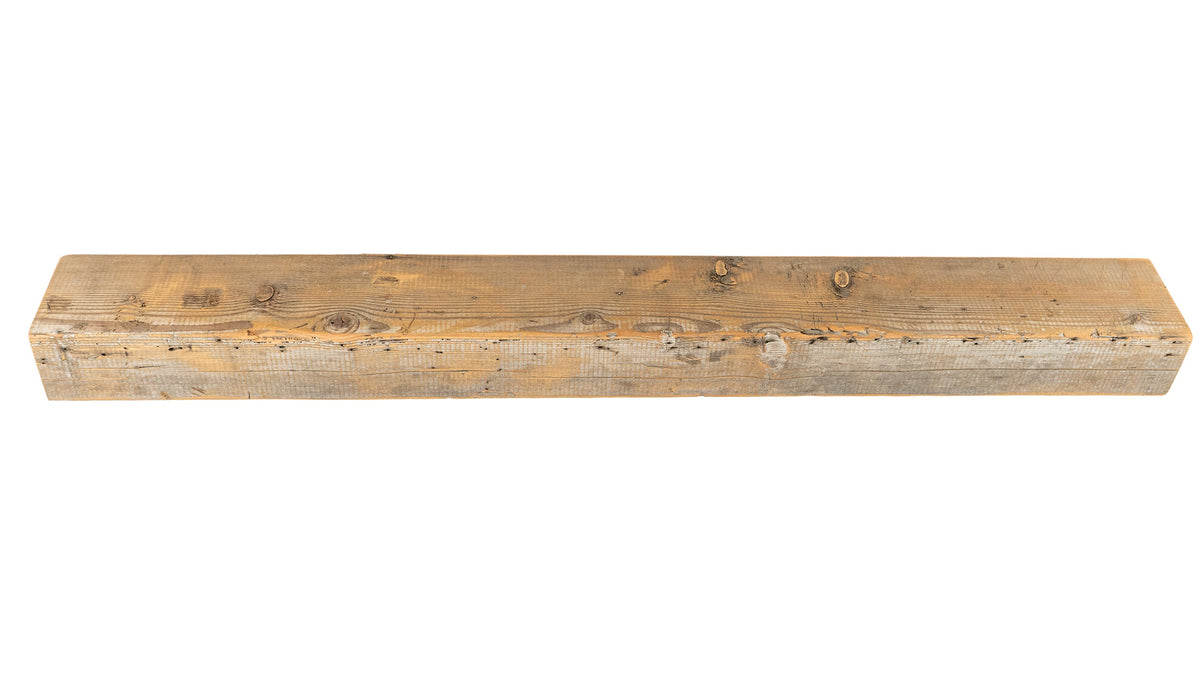Reclaimed Wood Fireplace Mantel - Dakota Timber Co - Fireplace Mantels