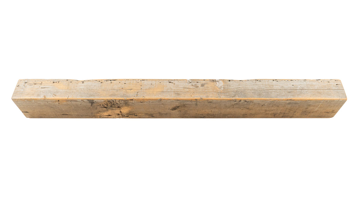 Reclaimed Wood Fireplace Mantel - Dakota Timber Co - Fireplace Mantels