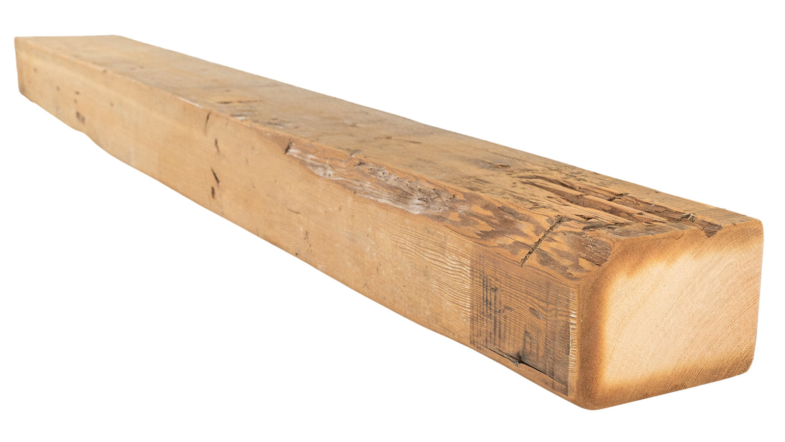 Reclaimed Wood Fireplace Mantel - Dakota Timber Co - Fireplace Mantels