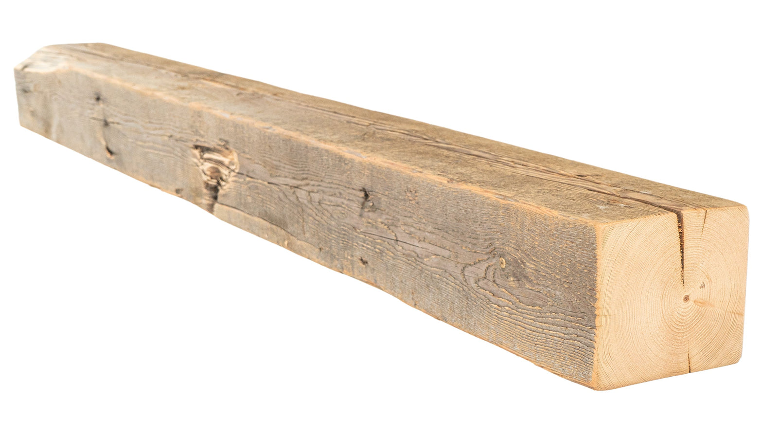 Reclaimed Wood Fireplace Mantel - Dakota Timber Co - Fireplace Mantels