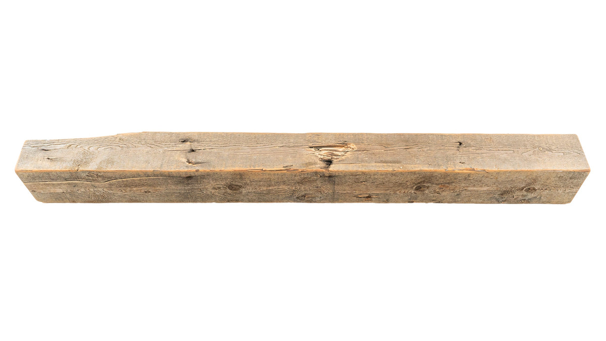 Reclaimed Wood Fireplace Mantel - Dakota Timber Co - Fireplace Mantels