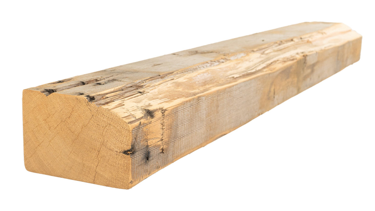 Reclaimed Wood Fireplace Mantel - Dakota Timber Co - Fireplace Mantels