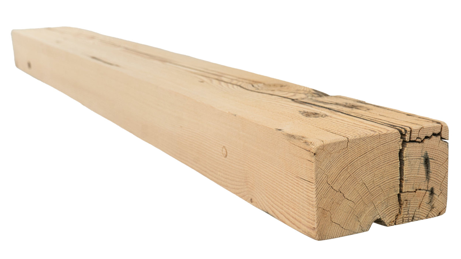 Reclaimed Wood Fireplace Mantel - Dakota Timber Co - Fireplace Mantels