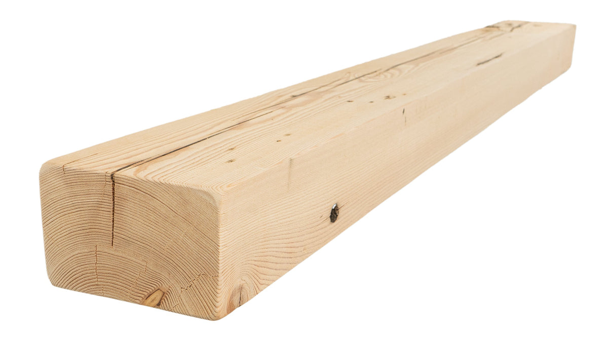 Reclaimed Wood Fireplace Mantel - Dakota Timber Co - Fireplace Mantels