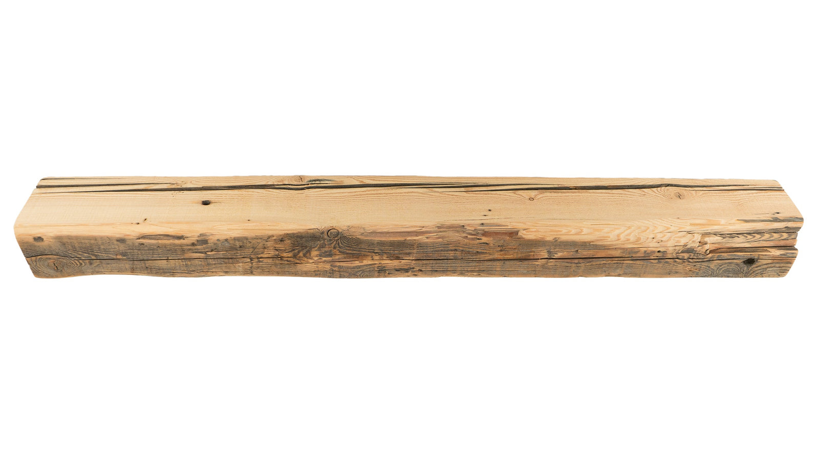 Reclaimed Wood Fireplace Mantel - Dakota Timber Co - Fireplace Mantels