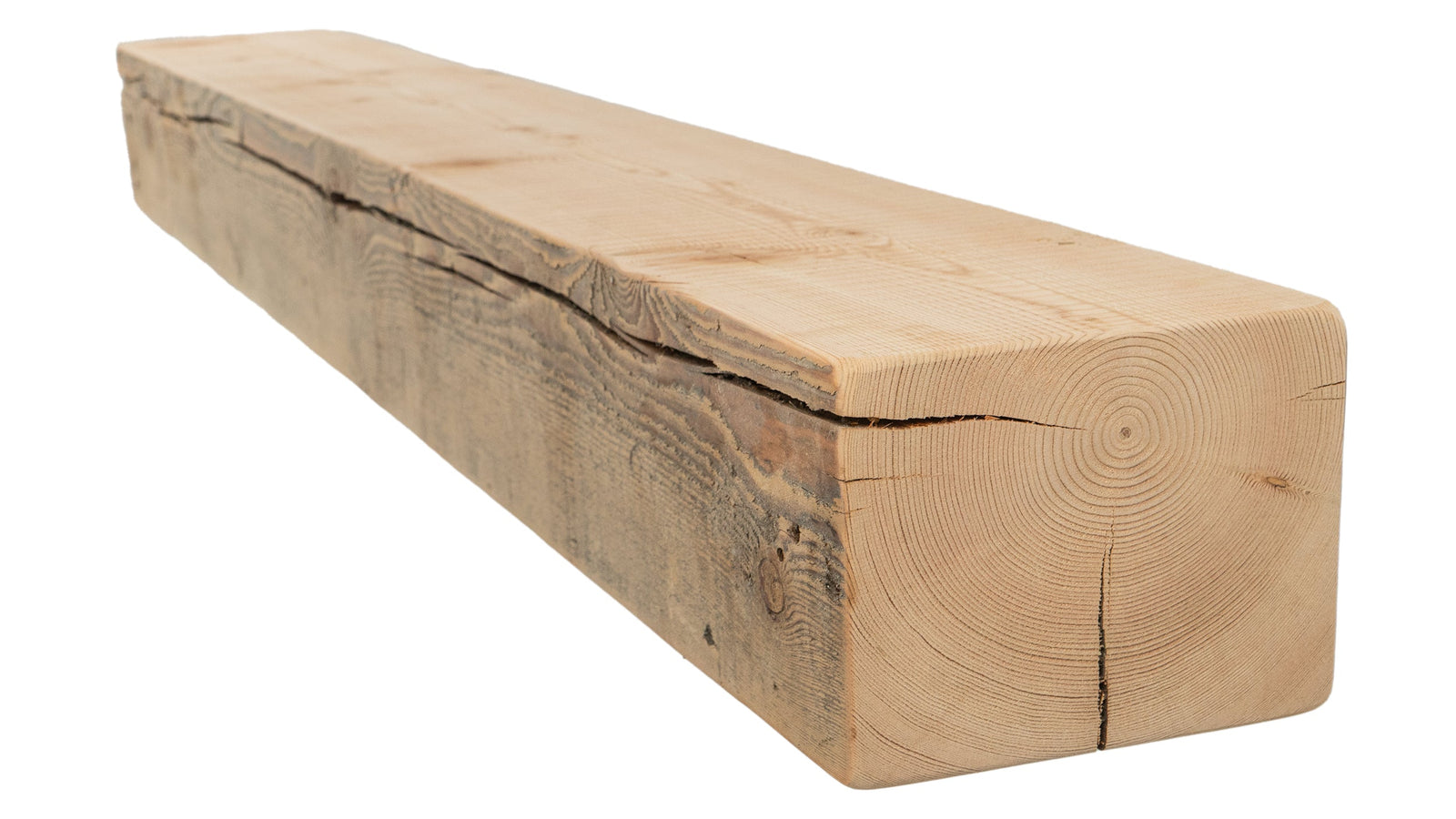 Reclaimed Wood Fireplace Mantel - Dakota Timber Co - Fireplace Mantels