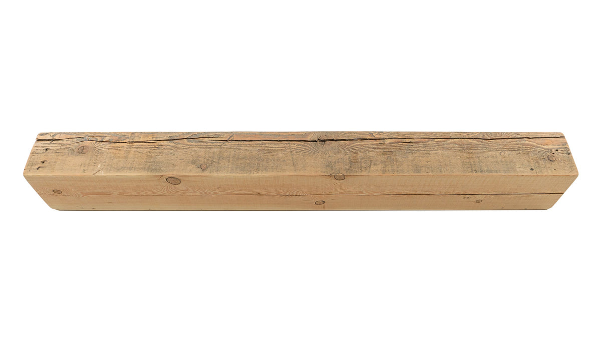 Reclaimed Wood Fireplace Mantel - Dakota Timber Co - Fireplace Mantels