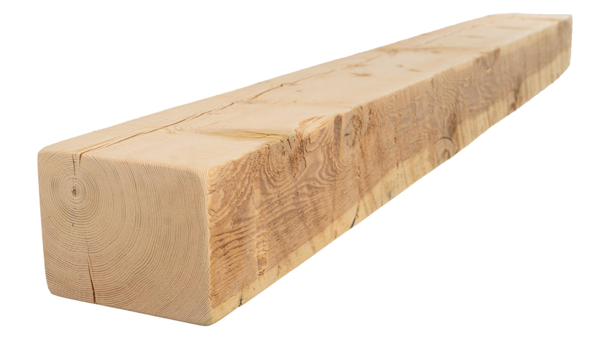 Reclaimed Wood Fireplace Mantel - Dakota Timber Co - Fireplace Mantels