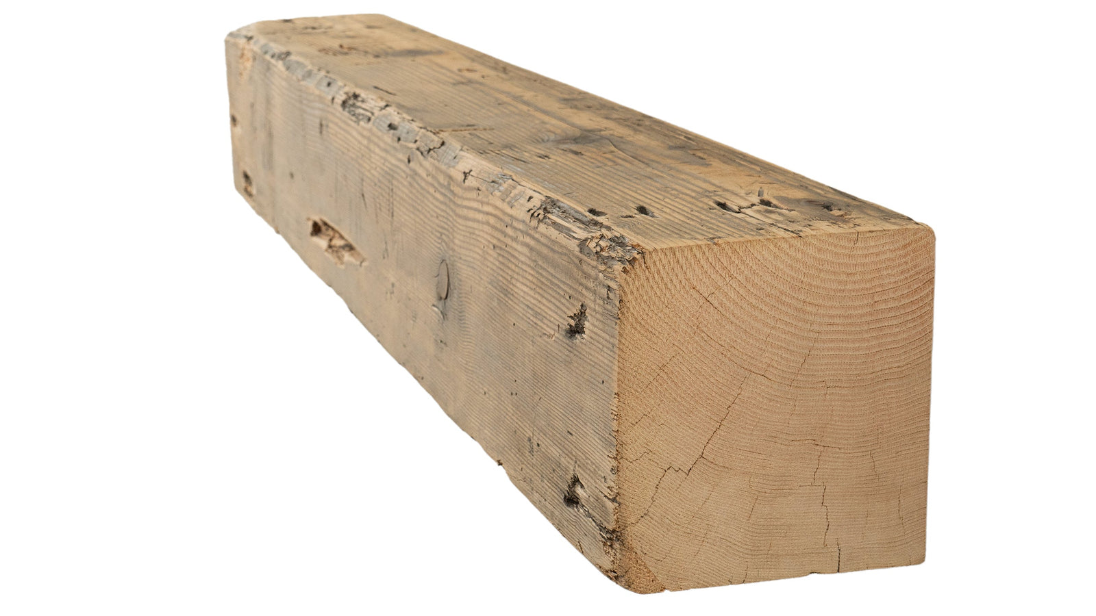 Reclaimed Wood Fireplace Mantel - Dakota Timber Co - Fireplace Mantels