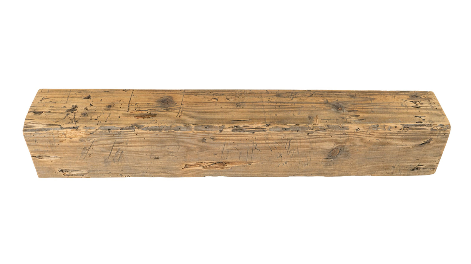 Reclaimed Wood Fireplace Mantel - Dakota Timber Co - Fireplace Mantels