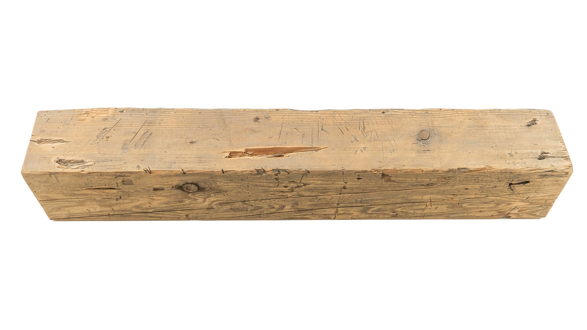 Reclaimed Wood Fireplace Mantel - Dakota Timber Co - Fireplace Mantels