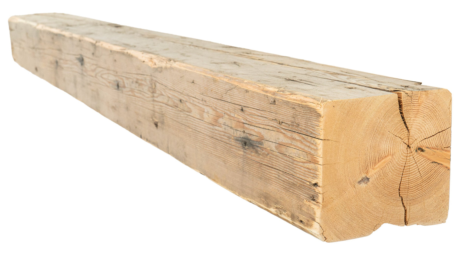 Reclaimed Wood Fireplace Mantel - Dakota Timber Co - Fireplace Mantels