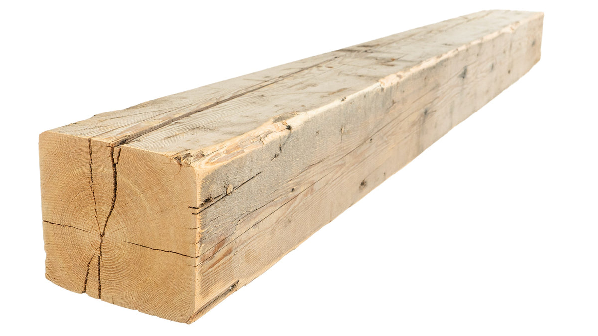 Reclaimed Wood Fireplace Mantel - Dakota Timber Co - Fireplace Mantels