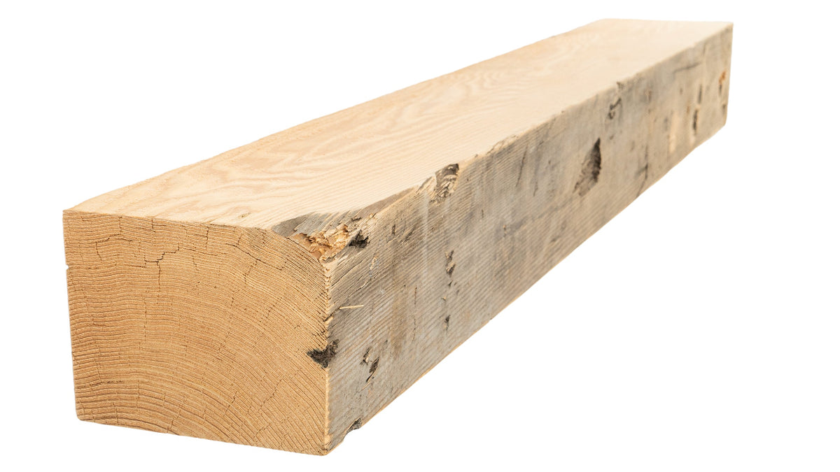 Reclaimed Wood Fireplace Mantel - Dakota Timber Co - Fireplace Mantels