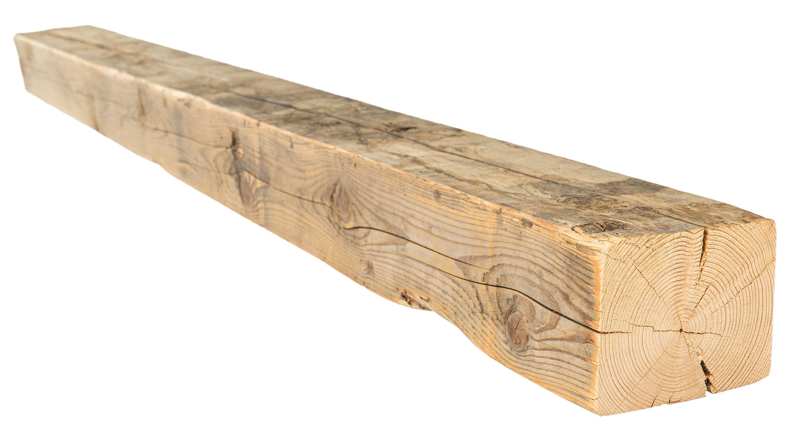 Reclaimed Wood Fireplace Mantel - Dakota Timber Co - Fireplace Mantels