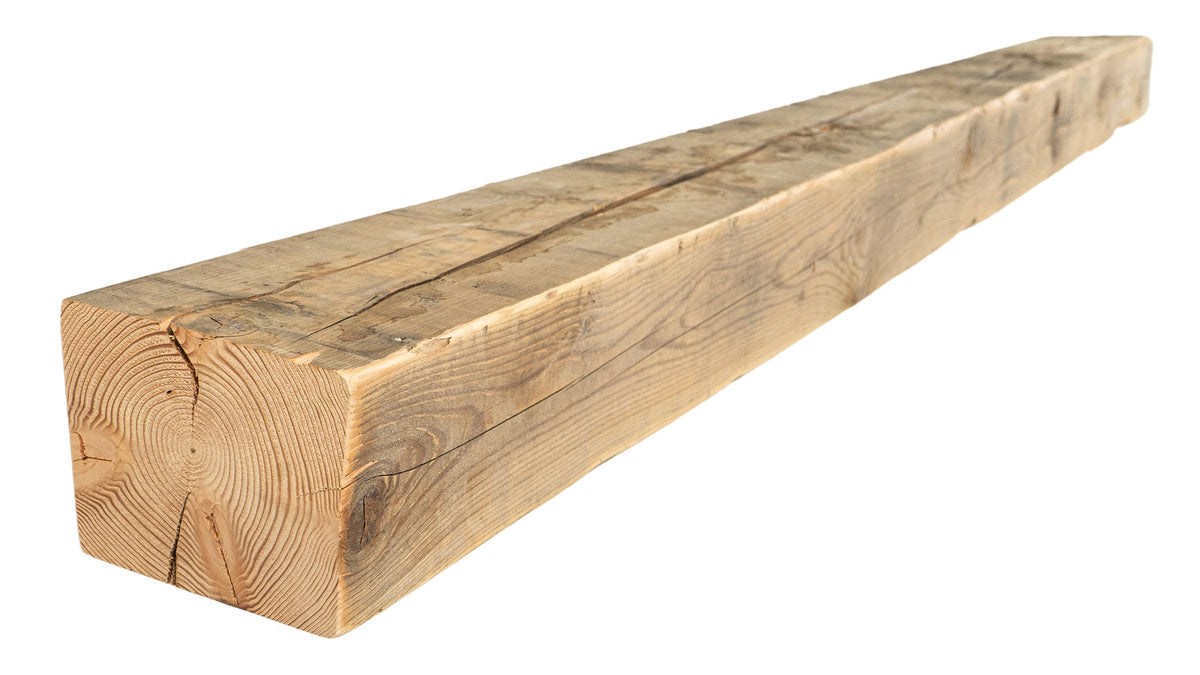 Reclaimed Wood Fireplace Mantel - Dakota Timber Co - Fireplace Mantels