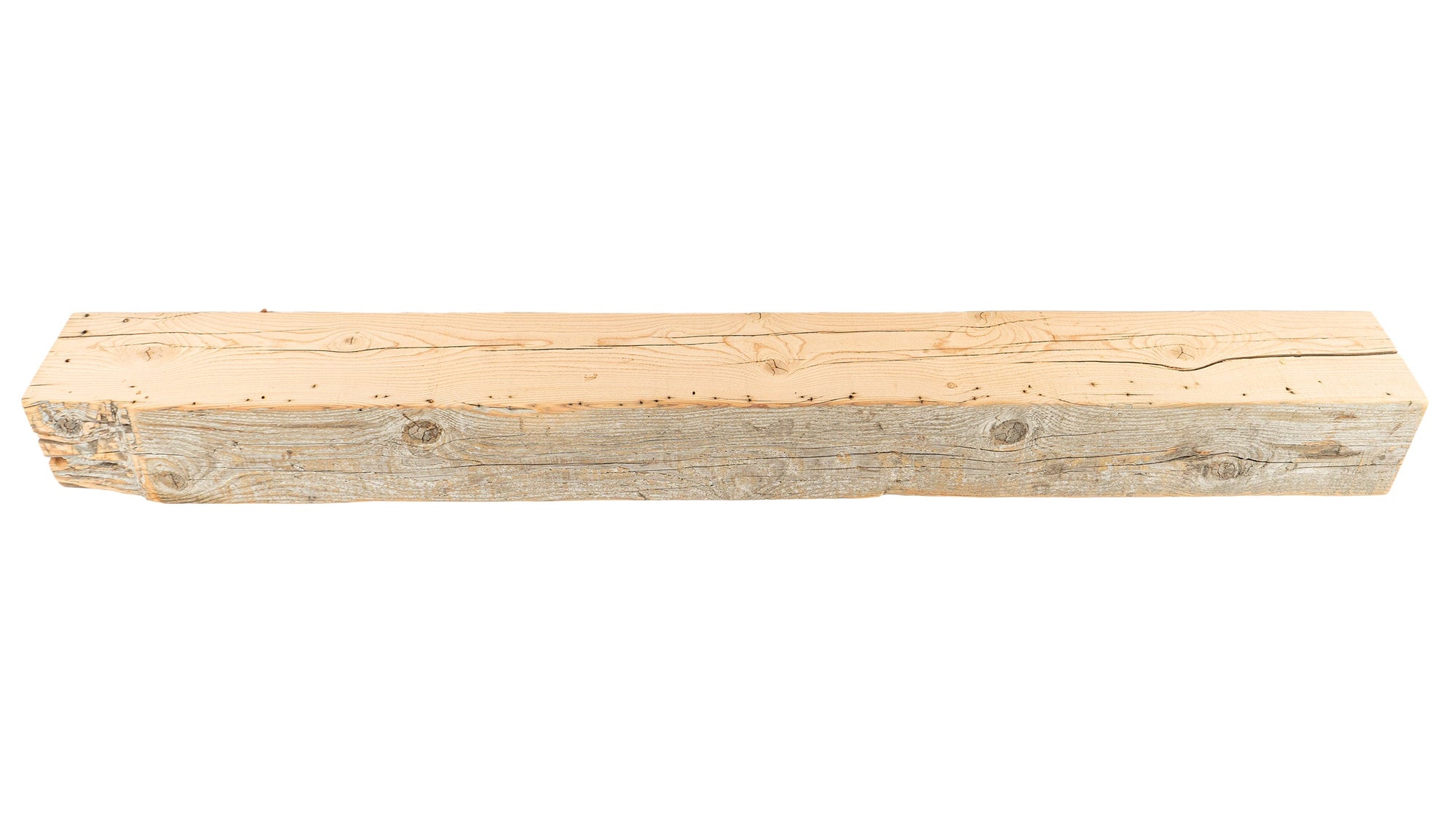 Reclaimed Wood Fireplace Mantel - Dakota Timber Co - Fireplace Mantels