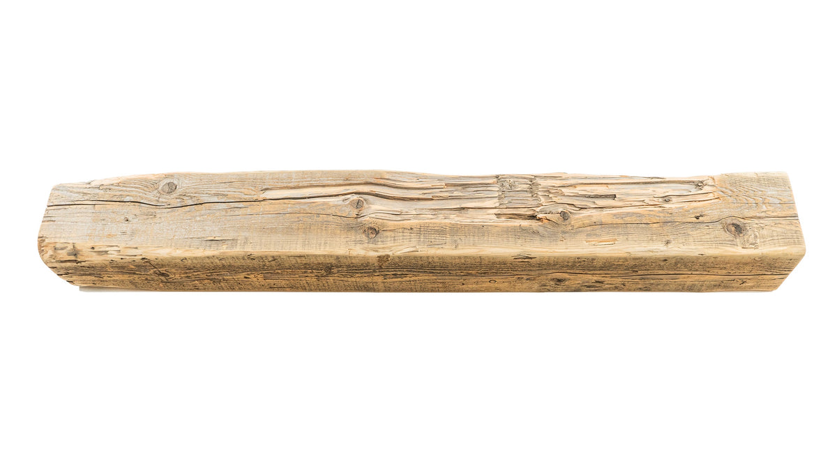 Reclaimed Wood Fireplace Mantel - Dakota Timber Co - Fireplace Mantels