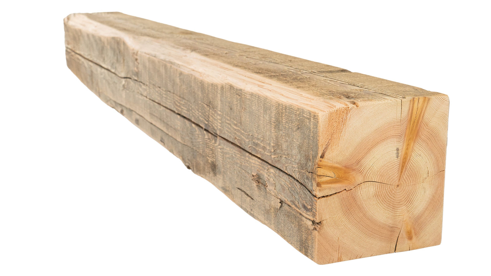 Reclaimed Wood Fireplace Mantel - Dakota Timber Co - Fireplace Mantels