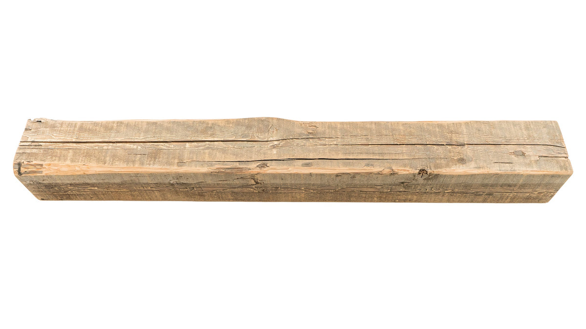Reclaimed Wood Fireplace Mantel - Dakota Timber Co - Fireplace Mantels