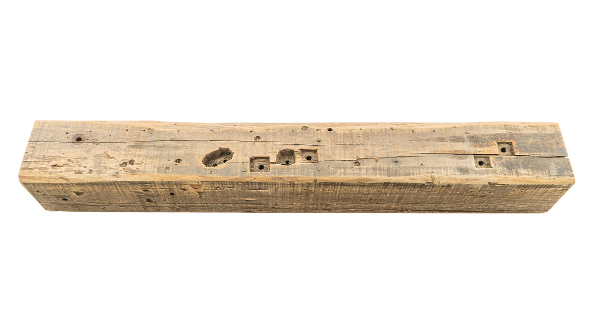 Reclaimed Wood Fireplace Mantel - Dakota Timber Co - Fireplace Mantels