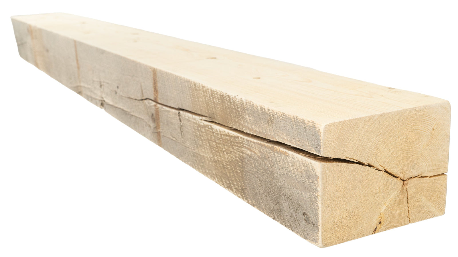 Reclaimed Wood Fireplace Mantel - Dakota Timber Co - Fireplace Mantels