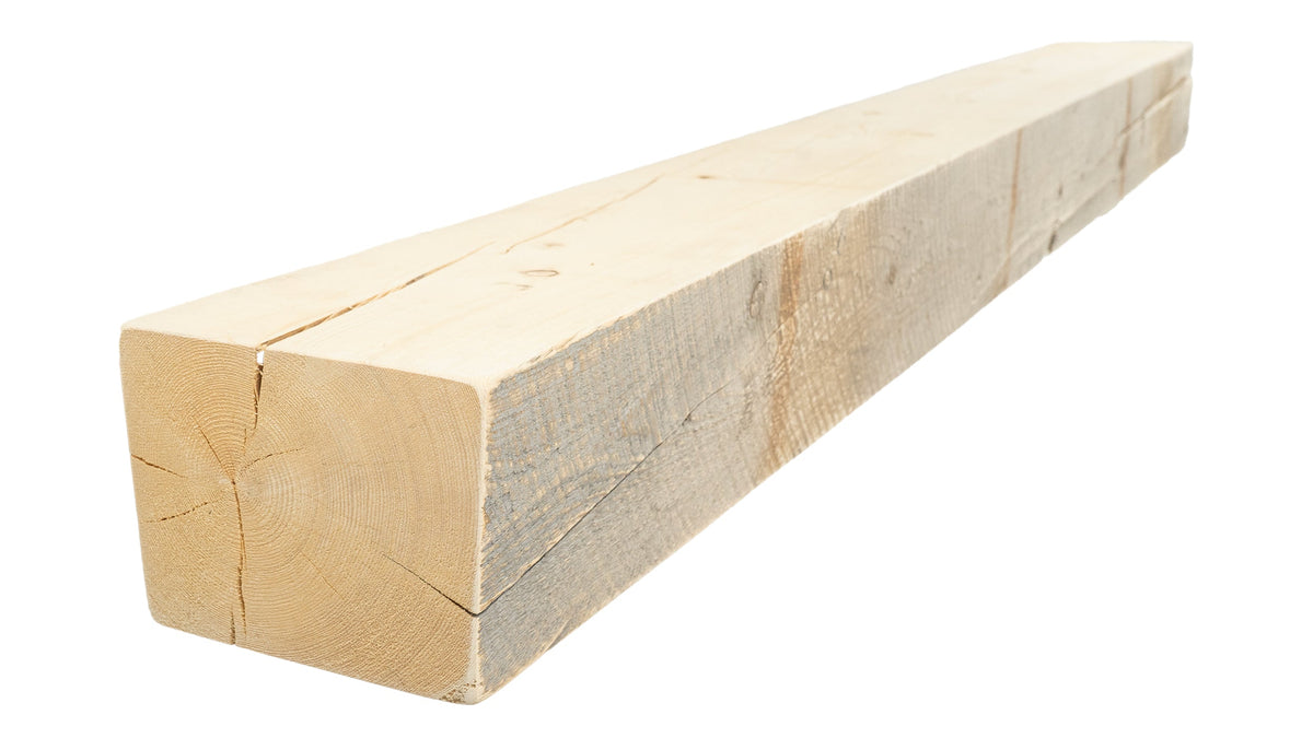 Reclaimed Wood Fireplace Mantel - Dakota Timber Co - Fireplace Mantels