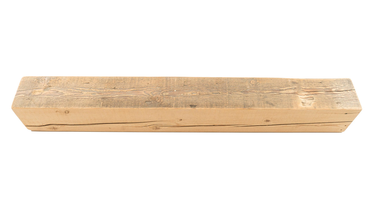 Reclaimed Wood Fireplace Mantel - Dakota Timber Co - Fireplace Mantels
