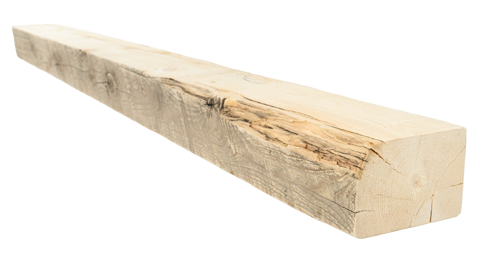 Reclaimed Wood Fireplace Mantel - Dakota Timber Co - Fireplace Mantels