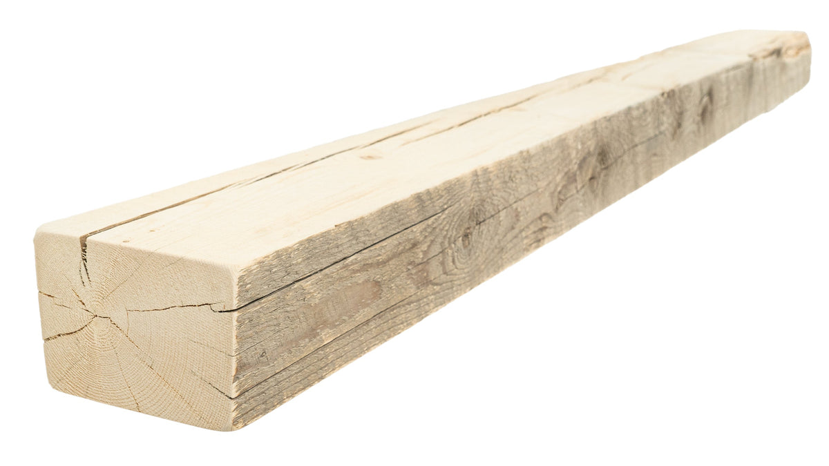 Reclaimed Wood Fireplace Mantel - Dakota Timber Co - Fireplace Mantels