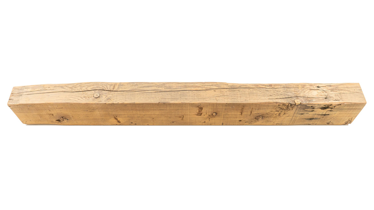 Reclaimed Wood Fireplace Mantel - Dakota Timber Co - Fireplace Mantels