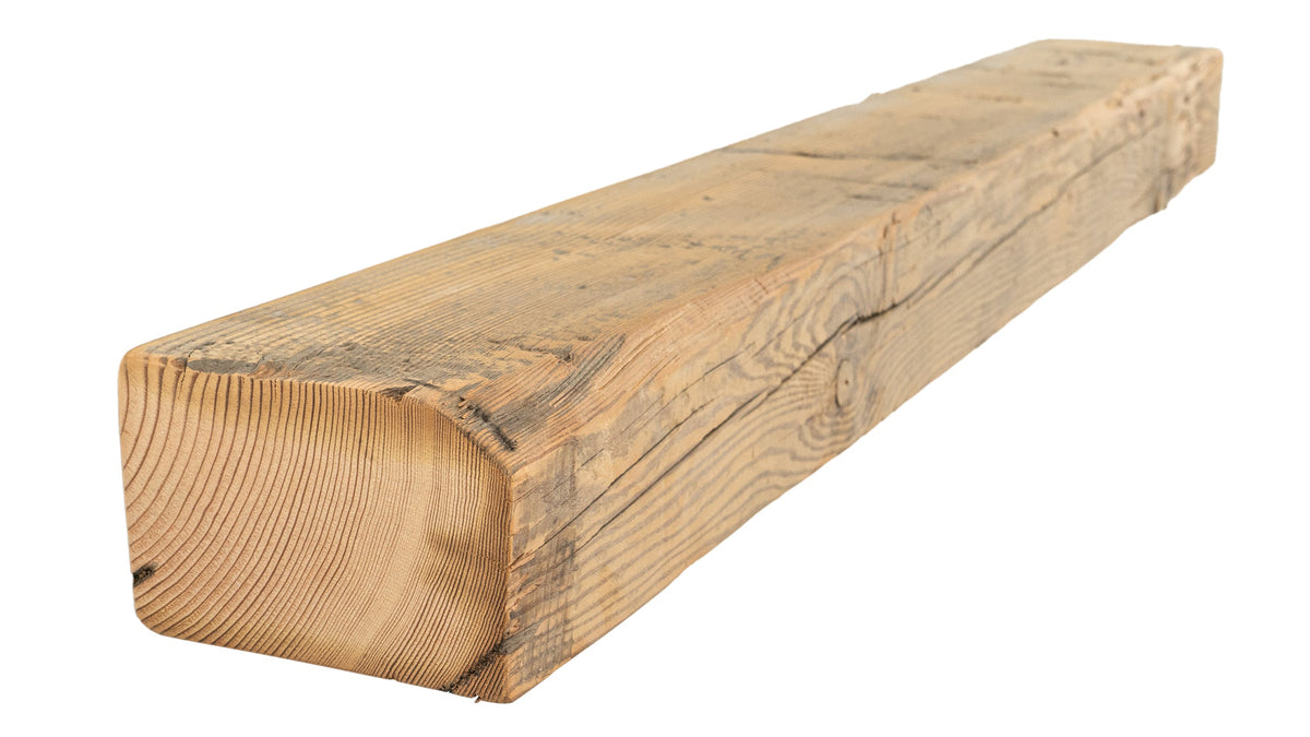 Reclaimed Wood Fireplace Mantel - Dakota Timber Co - Fireplace Mantels