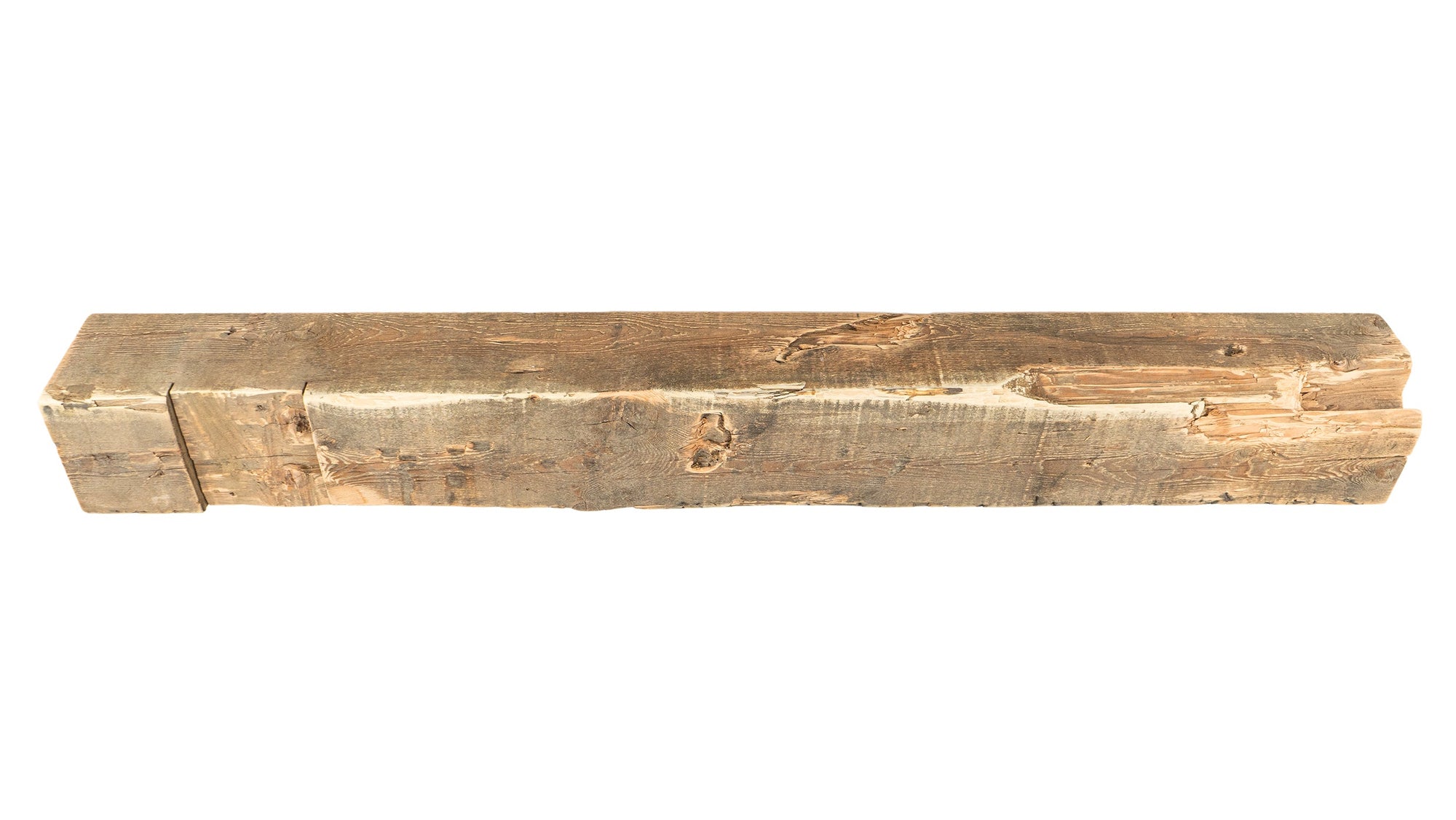 Reclaimed Wood Fireplace Mantel - Dakota Timber Co - Fireplace Mantels
