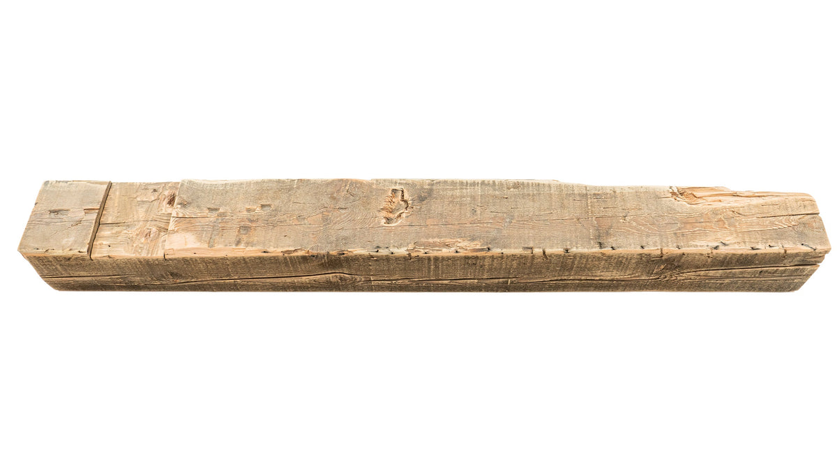 Reclaimed Wood Fireplace Mantel - Dakota Timber Co - Fireplace Mantels