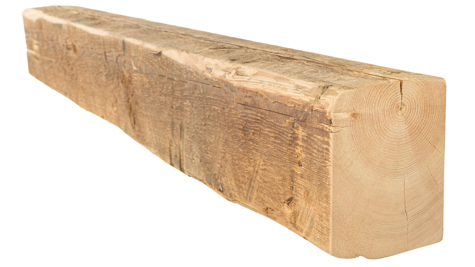 Reclaimed Wood Fireplace Mantel - Dakota Timber Co - Fireplace Mantels